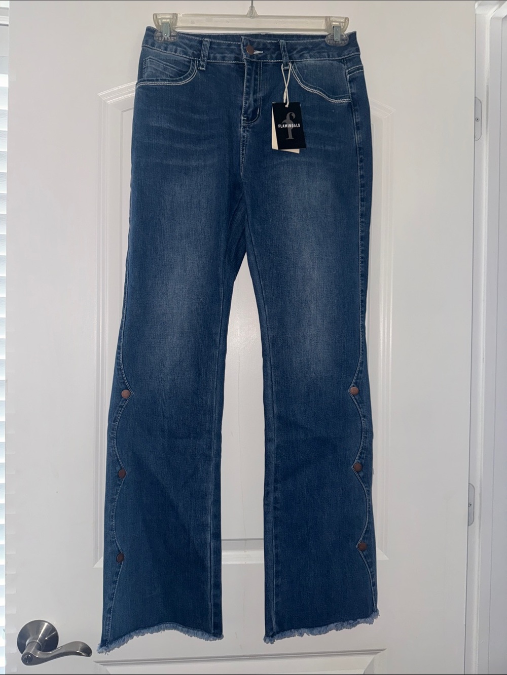 Flamingals Dark Blue Women’s Denim Jeans